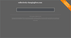 Desktop Screenshot of collectively-changinglives.com