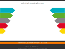 Tablet Screenshot of collectively-changinglives.com